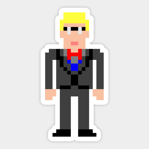 Pixel Pcardi Sticker by MixedNutsGaming